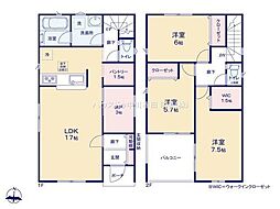 物件画像 クレイドルガーデン　蟹江町学戸第3　3号棟