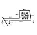 区画図：約58坪の土地で2階建ての建物が建てられます！