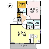 シリエジオ甲子園六番館 101 ｜ 兵庫県西宮市甲子園六番町7-10（賃貸アパート1LDK・1階・42.97㎡） その2