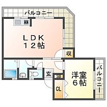 ミスターK北武庫之荘 306 ｜ 兵庫県尼崎市武庫之荘8丁目20-3（賃貸マンション1LDK・3階・45.00㎡） その2