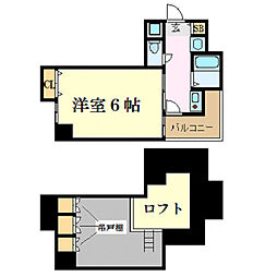 エステムコート新大阪3ステーションプラザ 1Kの間取図画像