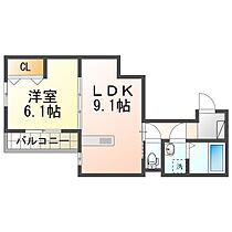 ソーリス・ルクス 103 ｜ 兵庫県尼崎市南武庫之荘3丁目11 3（賃貸アパート1LDK・1階・38.86㎡） その2