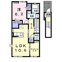 ドルチェヴィータ 202 ｜ 兵庫県尼崎市水堂町1丁目20-20（賃貸アパート1LDK・2階・51.64㎡） その2