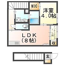 (仮称）尼崎市武庫豊町2丁目　新築アパート 202 ｜ 兵庫県尼崎市武庫豊町2丁目2番4,2番17(地番)（賃貸アパート1LDK・2階・37.82㎡） その2