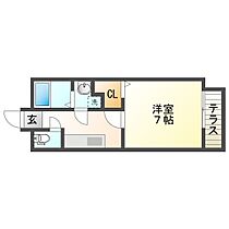 クレール栄翔 201 ｜ 兵庫県尼崎市大庄西町1丁目21-1（賃貸アパート1K・2階・26.09㎡） その2