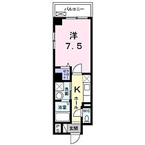 カーサミーオ 205 ｜ 兵庫県尼崎市東難波町4丁目13-11（賃貸マンション1K・2階・26.49㎡） その2