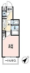 パレステュディオ銀座東 1Kの間取図画像