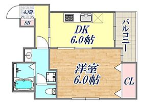 喜林マンション  ｜ 兵庫県神戸市中央区生田町2丁目（賃貸マンション1DK・2階・31.81㎡） その2