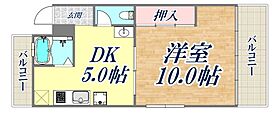 諏訪山マンション  ｜ 兵庫県神戸市中央区再度筋町（賃貸マンション1DK・4階・30.00㎡） その2