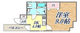 ロイヤル三ツ星4  ｜ 兵庫県神戸市中央区橘通2丁目（賃貸マンション1DK・1階・28.00㎡） その2