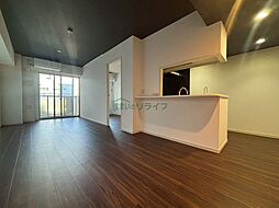 東急田園都市線 駒沢大学駅 徒歩15分の賃貸マンション 3階3LDKのリビング/ダイニング