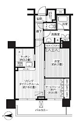 JR京浜東北・根岸線 蒲田駅 徒歩9分の賃貸マンション 6階1SLDKの間取り