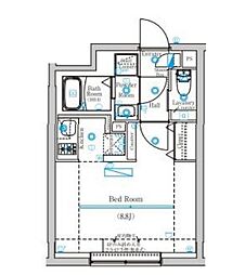 間取図画像 ワンルーム