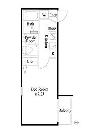 京急空港線 糀谷駅 徒歩3分の賃貸アパート 1階1Kの間取り