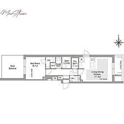 間取図画像 1SLDK