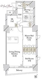 間取図画像 2SLDK