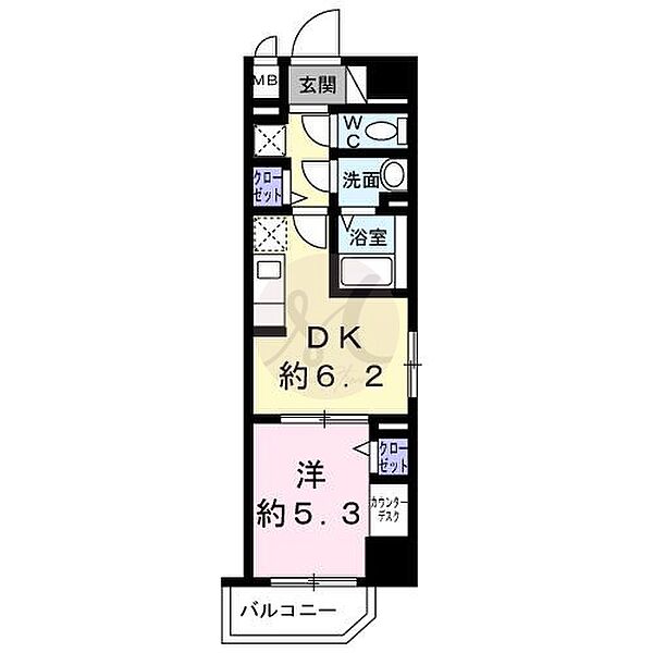 東京都台東区三ノ輪1丁目(賃貸マンション1DK・2階・30.55㎡)の写真 その2