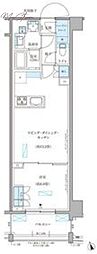 パークアクシス文京本郷 1LDKの間取図画像