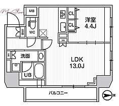 ジェノヴィア浅草橋IIスカイガーデン  ｜ 東京都台東区鳥越1丁目（賃貸マンション1LDK・11階・43.70㎡） その2