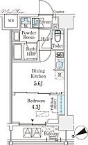 ベルファース八丁堀Ｗｅｓｔ  ｜ 東京都中央区八丁堀3丁目（賃貸マンション1DK・7階・25.14㎡） その2