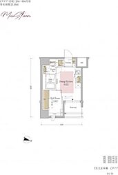 Urbanex文京本郷 1DKの間取図画像