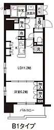 レジディア御茶ノ水 1LDKの間取図画像
