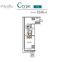 東京都台東区台東4丁目（賃貸マンション1K・3階・43.66㎡） その2