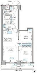 パークアクシス文京本郷 2LDKの間取図画像