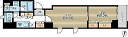 GRANPASEO日本橋三越前 1LDKの間取図画像