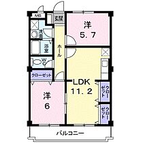 香川県高松市今里町1丁目29番地22（賃貸マンション2LDK・1階・56.50㎡） その2