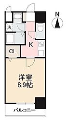 JR高徳線 栗林公園北口駅 徒歩6分の賃貸マンション 1階1Kの間取り