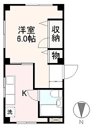 高松琴平電気鉄道琴平線 栗林公園駅 徒歩4分の賃貸アパート 1階1Kの間取り