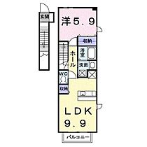 香川県高松市福岡町三丁目29番地3（賃貸アパート1LDK・2階・39.80㎡） その2