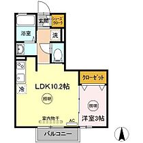 香川県高松市木太町2763-5（賃貸アパート1LDK・2階・33.69㎡） その2