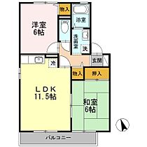 香川県高松市円座町1549-1（賃貸アパート2LDK・2階・54.38㎡） その2