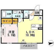 香川県高松市多賀町二丁目4-11（賃貸アパート1LDK・2階・37.84㎡） その2