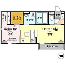 香川県高松市高松町3001-4（賃貸アパート1LDK・1階・41.85㎡） その2