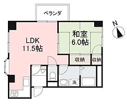 香川県高松市上福岡町2002-15（賃貸マンション1LDK・4階・46.49㎡） その2