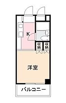 香川県高松市番町5丁目8-6（賃貸マンション1K・2階・15.82㎡） その2