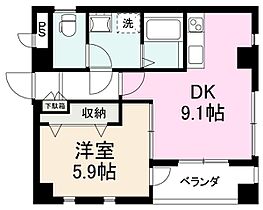 香川県高松市松島町1丁目14番18号（賃貸マンション1DK・5階・38.63㎡） その2