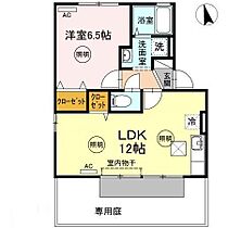 香川県高松市十川東町392（賃貸アパート1LDK・1階・42.11㎡） その2