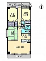 香川県高松市松島町三丁目28-23（賃貸マンション3LDK・2階・78.73㎡） その2