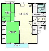 香川県高松市上福岡町2012-11（賃貸アパート2LDK・1階・70.29㎡） その2