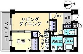 香川県高松市旅籠町14-9（賃貸マンション1LDK・6階・40.21㎡） その2