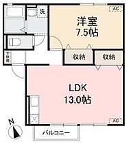 香川県高松市円座町1384-1（賃貸アパート1LDK・1階・48.79㎡） その2