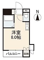 香川県高松市扇町一丁目24-29（賃貸マンション1R・3階・20.52㎡） その2