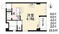 コリドールウエスト6階6.3万円