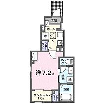 クラール元山駅前Ｂ 106 ｜ 香川県高松市元山町1067番地1（賃貸アパート1K・1階・29.72㎡） その2