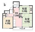 平成マンション2階3.4万円