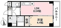 Ｇｒａｎｄ　Ｆｏｒｅｓｔ 5階1LDKの間取り